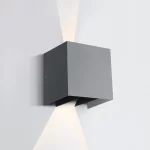 APLICA EXTERIOR 2x3W LED AJUSTABILA IP54 67340A