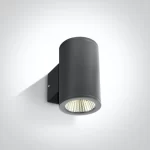 APLICA EXTERIOR 2x6W LED CILINDER 67138
