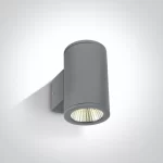 APLICA EXTERIOR 2x6W LED CILINDER 67138