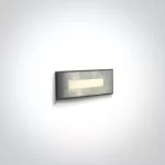 APLICA EXTERIOR INCASTRATA LED 5W IP65 INOX 68072A