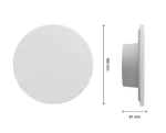APLICA EXTERIOR LED 12W PIATTA CCT IP44