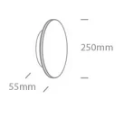 APLICA EXTERIOR LED 15W BACKLIGHT IP65 WHITE 67532