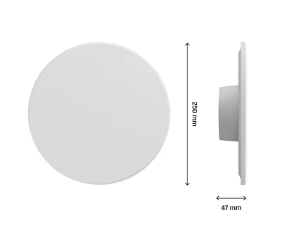 APLICA EXTERIOR LED 18W PIATTA CCT IP44