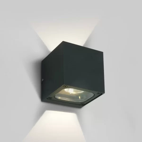 APLICA EXTERIOR LED 2X6W IP65 67524B