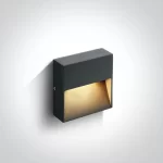 APLICA EXTERIOR LED 4W SQUARE WALL IP54 67359A