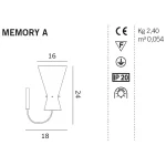 APLICA MURANO MEMORY A - design Lucio de Majo
