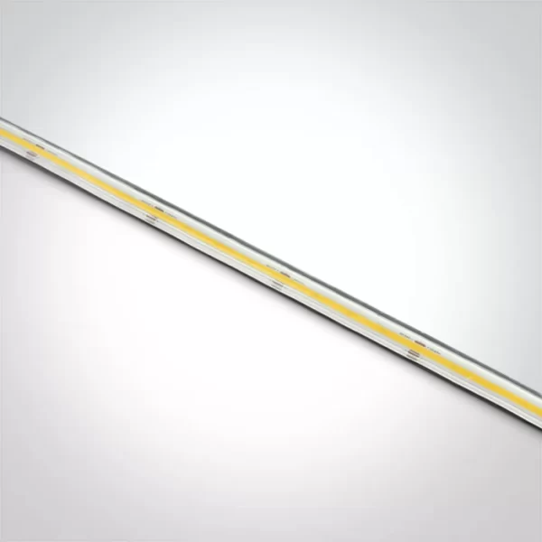 Banda LED Exterior IP67 Silicon COB 12.5mm 14W/m 24V 4000K Alb Neutru, Rola 5m, ONE Light