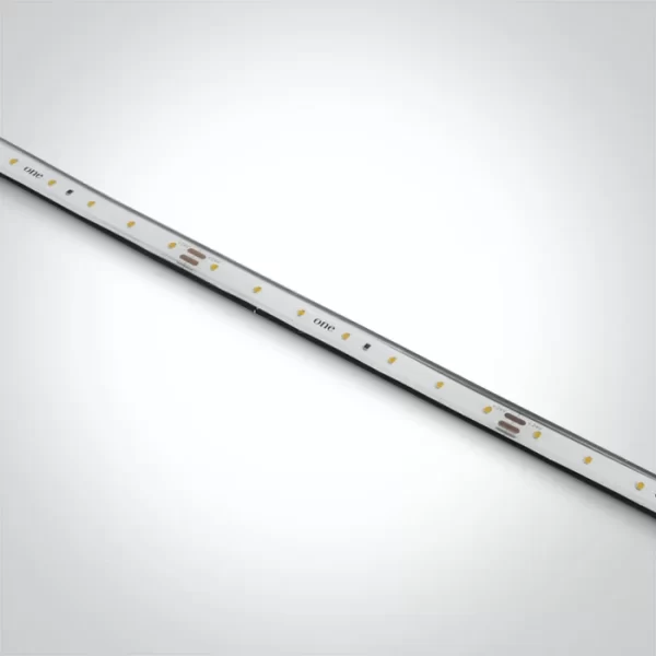 Banda LED Exterior IP68 Silicon 10mm 4.8W/m 24V 3000K Alb Cald, Rola 5m, ONE Light