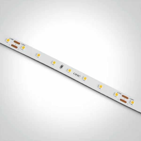 Banda LED Profesionala 10mm 14.4W/m 24V 3000K CRI>97 Redare Fidela IP20, Rola 5m, ONE Light