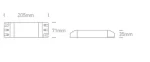 DRIVER LED 0-200W 24V VDC 89200V