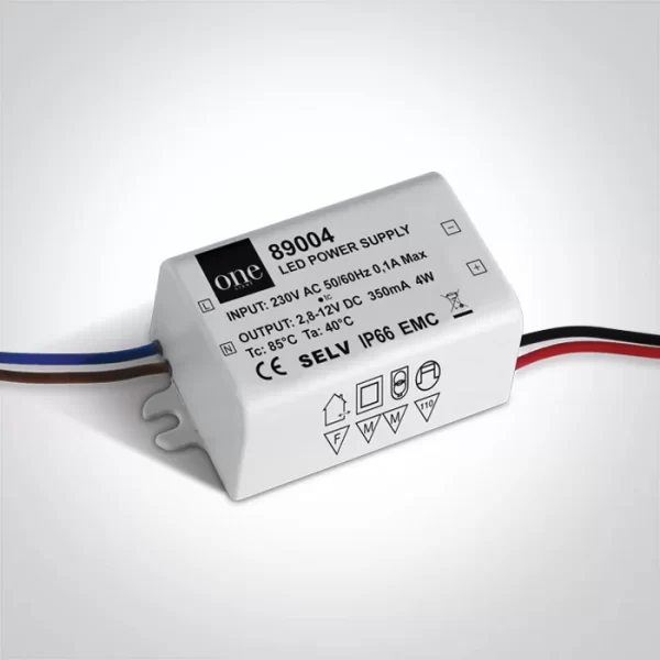 DRIVER LED 1-4W CC 350mA IP66 89004