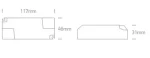 DRIVER LED 28W 550-700mA CC DIMABIL TRIAC