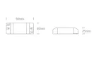 DRIVER LED 4-8W 350mA CC IP20