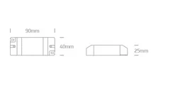DRIVER LED 4-8W 350mA CC IP20