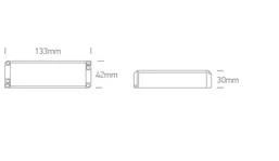 DRIVER LED 7,5-15W 500mA DIMABIL TRIAC