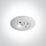 EMERGENCY SPOT RECCESED LED 3W 89002