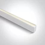 LAMPA LINIARA LED 50W PRISMATIC DOWN UGR19 L150 BLACK 4000K