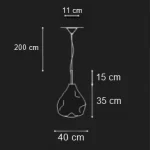 LAMPA SUSPENDATA LEUCOS FIOLA - design Tobia Scarpa