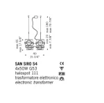 LAMPA SUSPENDATA MURANO SAN SIRO S4 DeMAJO