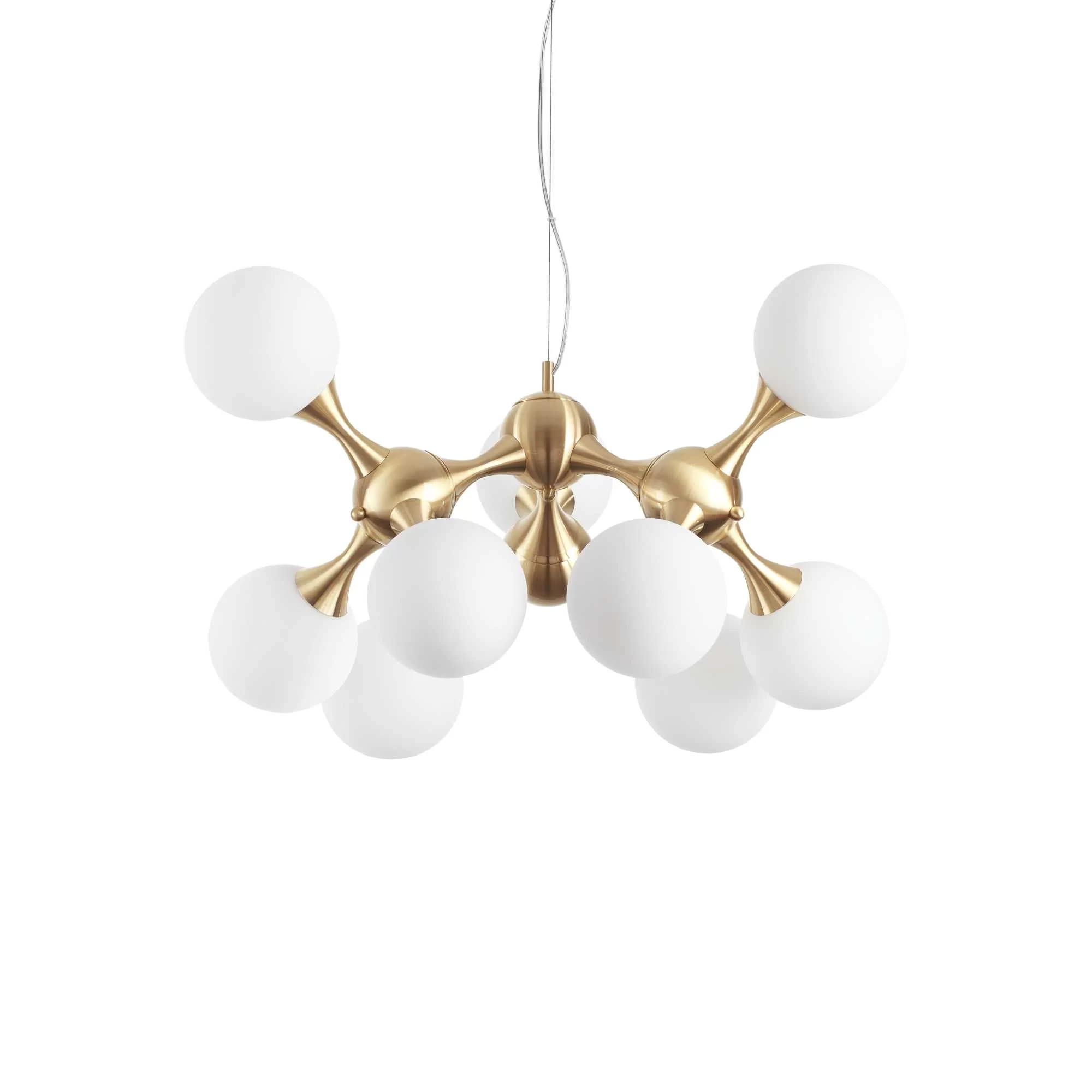 LAMPA SUSPENDATA NODI SP9 E14 GOLD SATINAT LAMPA SUSPENDATA NODI SP9 E14 GOLD SATINAT