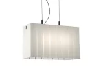 LAMPA SUSPENDATA OLUCE PIN STRIPE BIANCO - design Laudani-Romanelli