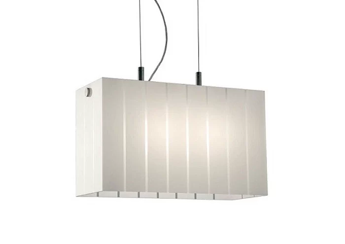 LAMPA SUSPENDATA OLUCE PIN STRIPE BIANCO - design Laudani-Romanelli LAMPA SUSPENDATA OLUCE PIN STRIPE BIANCO - design Laudani-Romanelli