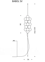 LAMPADAR MURANO BABOL SV design Nicola Grandesso