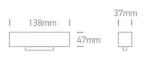 MAGNETIC-MULTISPOT LED 12W 48V