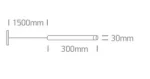 MAGNETIC-PENDANT LED 5W 48V