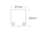 MAGNETIC-SINA APARENTA 48V MINI 27x30 BLACK