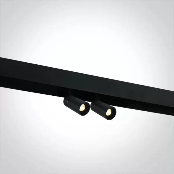 MAGNETIC-SPOT LED 2X6W CILINDRIC 48V