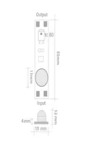 MINI SENZOR MISCARE PENTRU BANDA LED