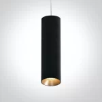 PENDUL CILINDER GU10 BLACK-WHITE L400mm