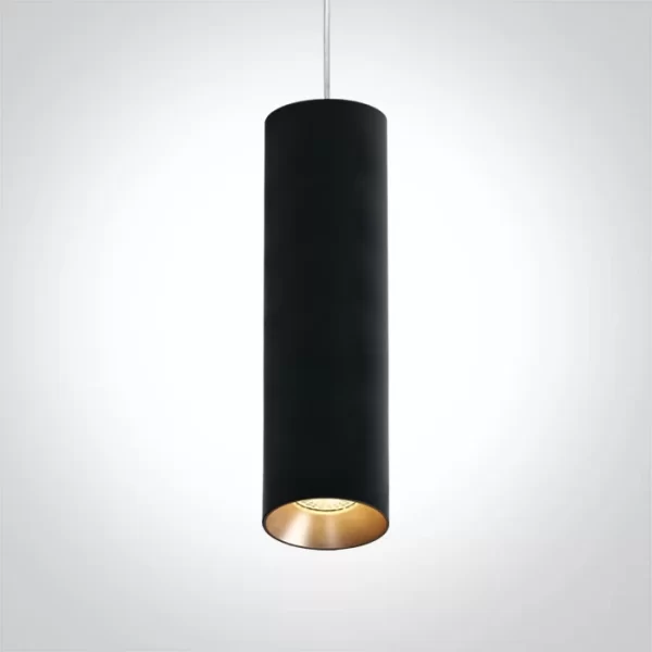 PENDUL CILINDER GU10 BLACK-WHITE L400mm