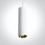 PENDUL CILINDER GU10 BLACK-WHITE L400mm