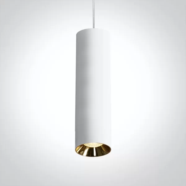 PENDUL CILINDER GU10 BLACK-WHITE L400mm