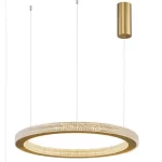 PENDUL FIORE LED 80W ANTIC GOLD BRASS D80