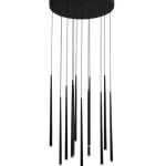 PENDUL GIONO LED 12x3W BLACK