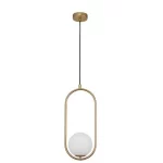 PENDUL OBITAR G9 LED BRASS GOLD IP20