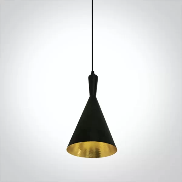 PENDUL RETRO E27 BLACK-GOLD 63040