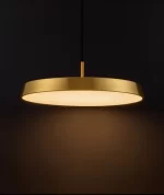 PENDUL VETRO LED 37W SATIN-GOLD