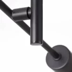 PLAFONIERA ELVERA 4 BECURI E27 BLACK
