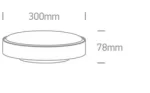 PLAFONIERA EXTERIOR LED 24W IP65 67280AN