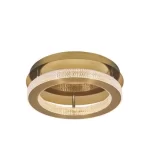 PLAFONIERA FIORE LED 60W GOLD-BRASS D60