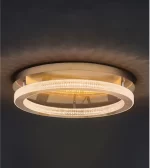 PLAFONIERA FIORE LED 60W GOLD-BRASS D60