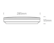 PLAFONIERA LED 20W D28,5cm 62022A