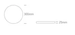 PLAFONIERA LED 24W SLIM CCT IP20 62006A