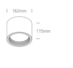 PLAFONIERA LED 25W WHITE 12125L