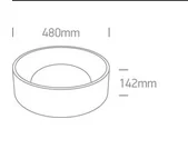 PLAFONIERA LED 30W 67452