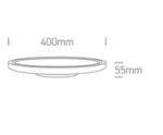 PLAFONIERA LED 40W SLIM AL 62140FB